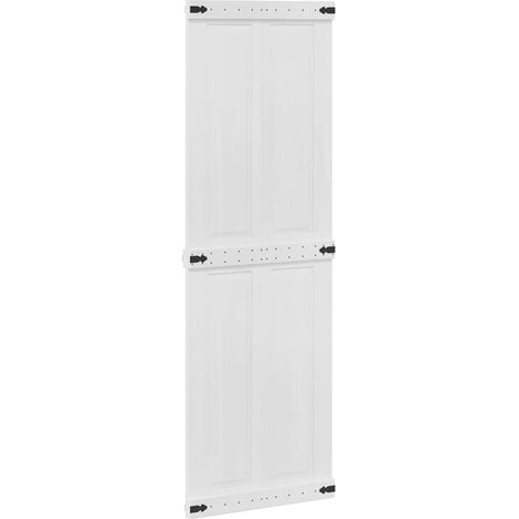 Porta del fienile Corona 70 x 210 cm Legno Massello di Pino vidaXL