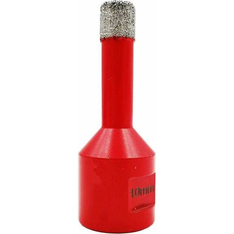 Forets Diamant 10mm Trépans de Forage avec Filetage M14 pour Perçage à sec en Porcelaine Carrelage Granit Marbre (1/4)