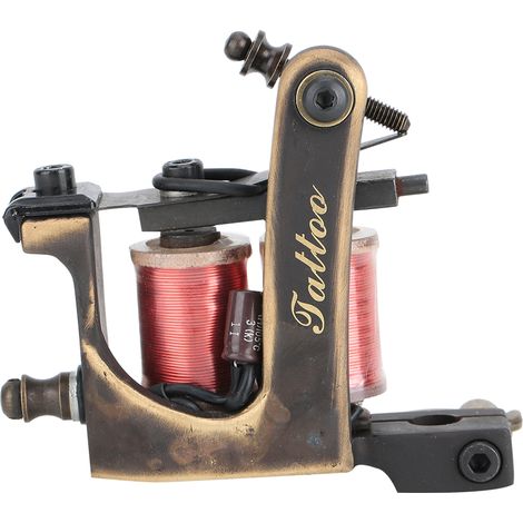 Machine à tatouer professionnelle en cuivre pur pour ombrages et remplissages (1/5)