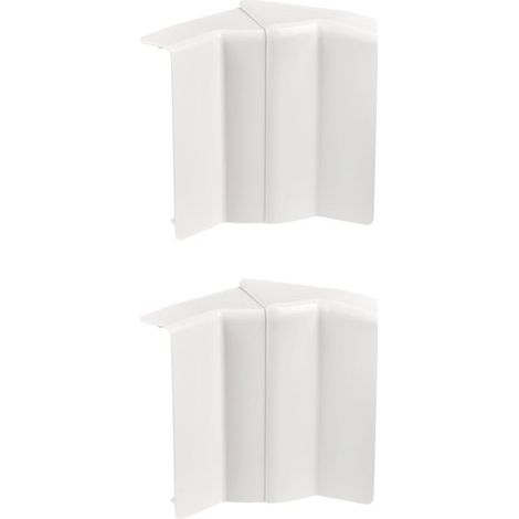 Angoli interni per canalina 15 x 15 mm, bianchi, confezione da 2, tehalit TEHALIT