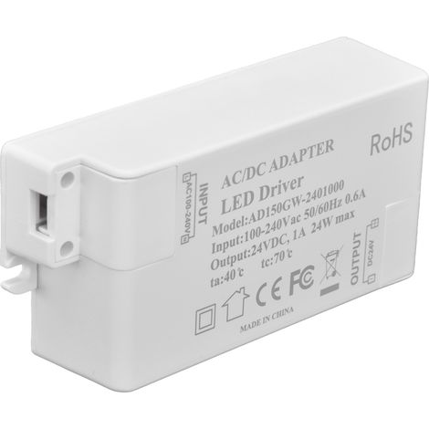 24V 24W 1A LED-Treiber, Konstantspannung, flammhemmend, effizient, für DIY-LEDs, Wechselstrom 100–240V (1/5)