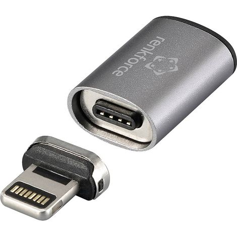 Renkforce USB-C®, Apple iPad/iPhone/iPod Adaptateur [1x USB-C® femelle - 1x Dock mâle Lightning] con (1/3)