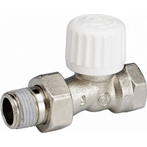 ROBINET THERMOSTATIQUE DROIT A VISSER 15X21 - PETTINARILI (1/2)
