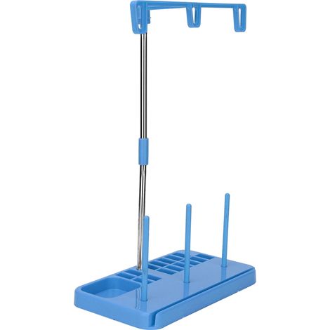 3 Spools Thread Rack Removable Household Sewing Tools Spool Tools Holder for Household Sewing MachineSky Blue (1/5)