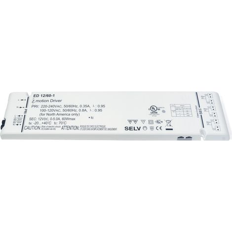 L&S LED Emotion Driver 12V, 60W, 110V/230V