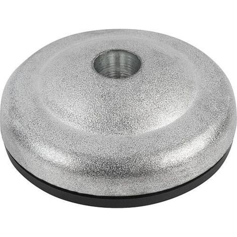 KIPP Teller ECO Form B Zink Anti-Slip-Platte Ø 40mm (1/2)