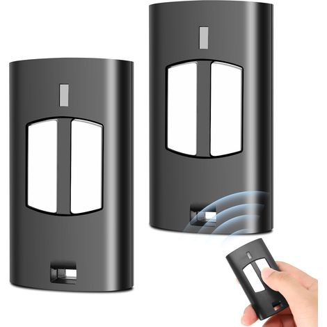 Lntyq 433,92MHz Télécommande pour portail,2 pièces Telecommande Universelle Porte de Garage,télécommande Compatible avec to.GO 2WV 4WV,IO.2WV,LO.T2WMR,T2 WV,T4 WV,CUPIDO-2,CUPIDO-4,4 canaux