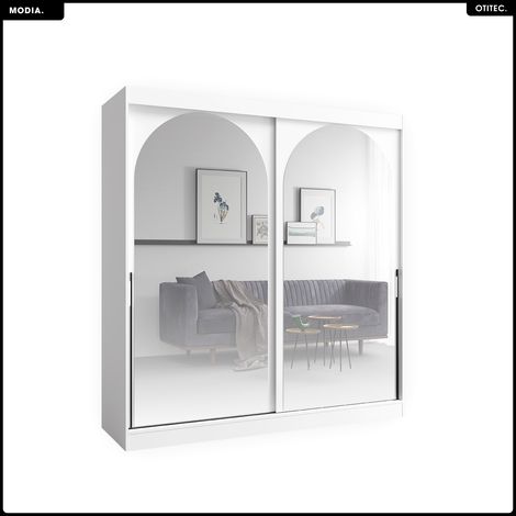 Armoire coulissante - L.200 x H.215 x P.65 - MODIA (1/4)