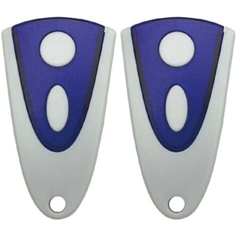 Pair Lot de 2 Émetteur Porte de Garage 433,92MHz Compatible avec Novoferm Novotron 502 MAX43-2 Novotron 512 MIX43-2 pour Novotron 522 Novoferm MNHS433-2 (1/5)