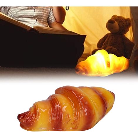 LED-Nachtlicht in Form eines Brotlaibs, ideal fürs Schlafzimmer oder als Nachttischlampe. (1/5)