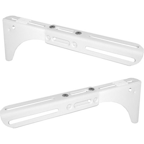 Kit de 2 consoles de lavabo réglable - Peinture epoxy - Ajustable de 210 mm à 230 mm - Ram
