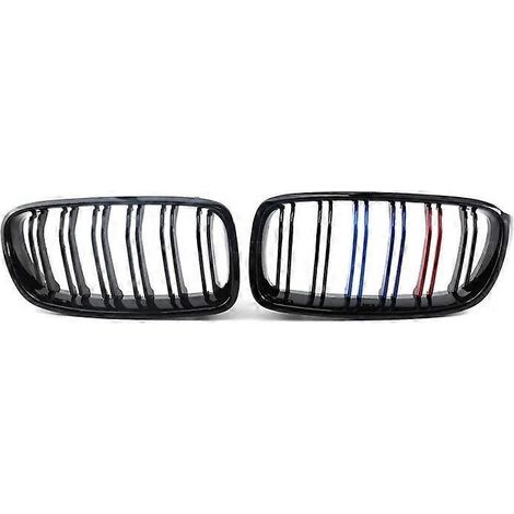 Frontstoßstangengrill im Rennstil für BMW 3er F30 F31 F35 (2012–2018) – Doppellamellen-Ersatzgrill im M-Look