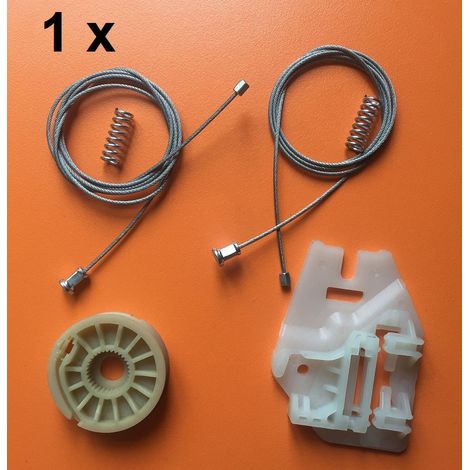 Repair kit for BMW X5 E53 plastic sliding plate right rear window adjuster (1/4)