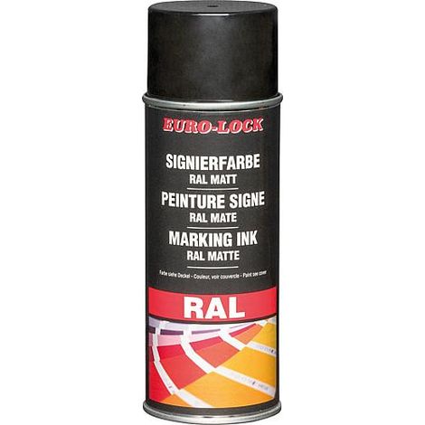 Spray couleur RAL 9005 noir profond mat, 400 ml (1/5)