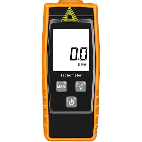 Tachymètre numérique RZ835, plage : 2,5-99 999 tr/min (1/4)