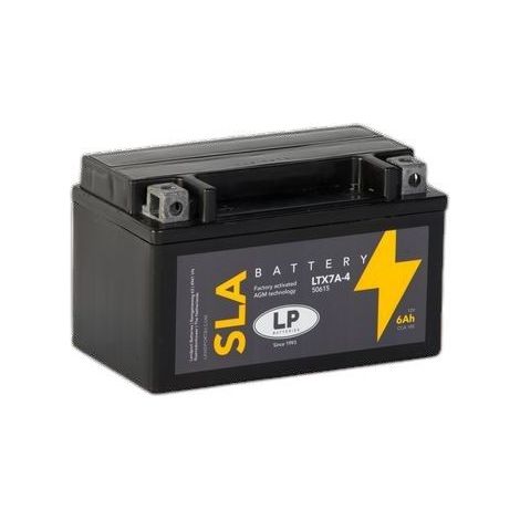 BATERÍA LANDPORT 2025/10 YTX7A-4 (YTX7A-BS) (MS LTX7A-4) 12V 6AH (CCN 105) 150X87X93 SLA SIN MANTENIMIENTO - INUNDADA (6)