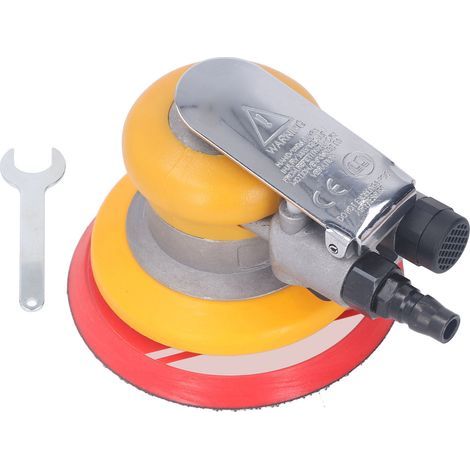 Random Air Orbital Sander, Pneumatic Palm for Automotive Bodywork, Woodworking, Composites and Metal (1/5)