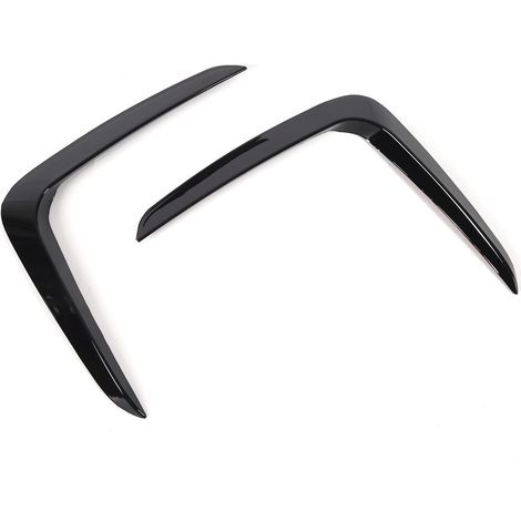 2 Pièces Aérateur de Pare-Choc Avant Noir Brillant Spoiler Latéral R&G pour X3 X4 G01 G02 M Sport 2018-2021 (1/5)