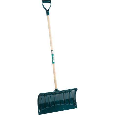 Pelle à neige en polypropylène 53 cm – Long manche pour confort – Conçue pour dégager allées enneigées – Fabrication française – Forges De Magne (1/3)