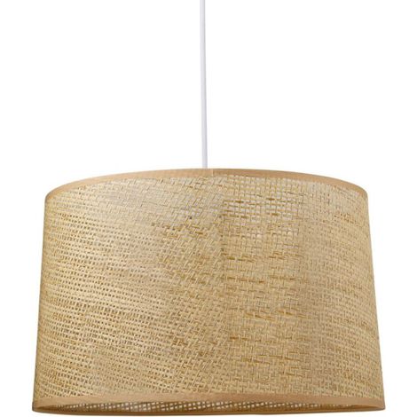 Suspension D35 naturelle effet rotin Ostaria (1/3)
