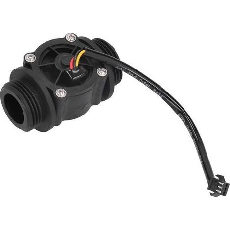 Lntyq G1in Capteur de débit d'eau liquide Effet Hall, 1-60L/min Capteur de débit d'eau pour lecteur de carte de distributeur de chauffe-eau, DC3-24V (1/5)