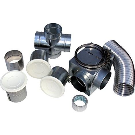 Kit recuperatore di calore dmo 300 m³/h 3 uscite
