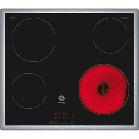 Balay 3EB720XR plaque Vitrocéramique noire 60 cm