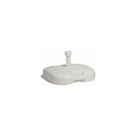 Base Ombrellone Light Abs 20 litri Bianco