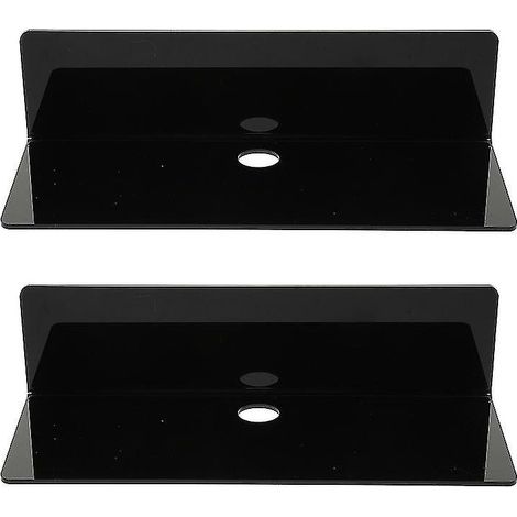 2 Acryl-Aufbewahrungsregale fürs Badezimmer (1/3)