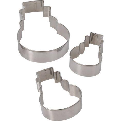Ausstechformen, Weihnachtsmotiv, 3er-Set