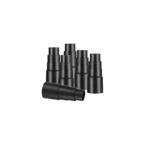 lot de 6 Universel Adaptateur Tuyau Aspirateur, Adaptateur d'aspirateur, pour Tuyau d'extraction de Poussière,pour Ponceuse, Perceuse, Scie Sauteuse, Perceuse d'établi (1/4)
