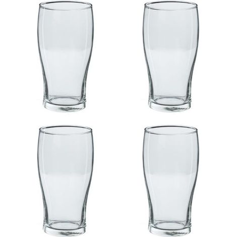 Lot de 4 Verres à Bière "Pinte" 57cl Transparent (1/4)