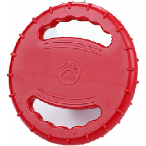 Jouet pour Chien de Compagnie Jouet pour Chien Flottant Frisbee pour Chien(Frisbee Rouge), (1/5)