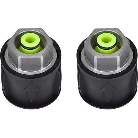 2 pièces raccord rapide haute pression pour adaptateurs de connecteur de tuyau de pistolet et de laveuse électrique (1/5)