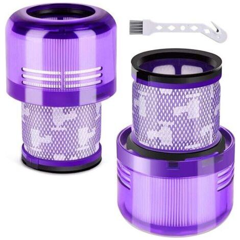 Pair Filtre pour aspirateur Filtre pour Dyson V11 V15 SV14 SV22, 2 Pack Filtres ， Remplace DY-970013-02 97001302