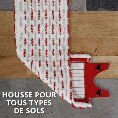 Lot de 2 recharges Ultramax, compatible balais plats, antibactérien efficace sur tous sols (1/4)