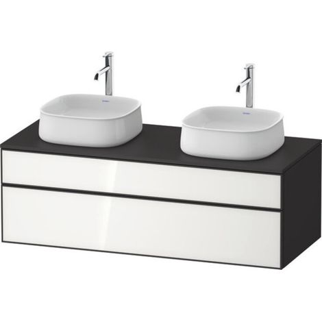 Duravit Zencha Konsolenwaschtischunterbau, 1300x550mm, 1 Auszug, (1/2)