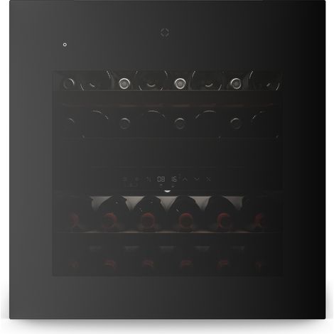 Klarstein Velaire frigorífico empotrable para vino Moderno, elegante Protección UV Zona dual 36 botellas (1/5)