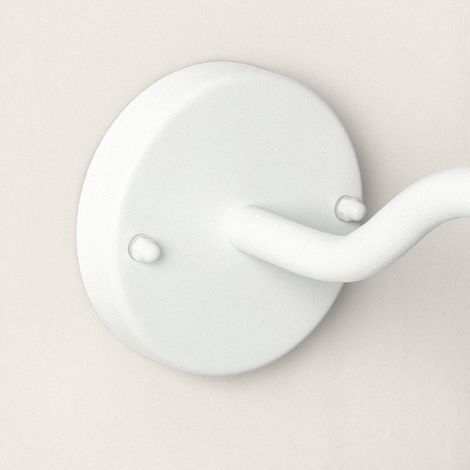 Lampada da Parete per Esterni Alluminio Adaoua Bianco (1/5)