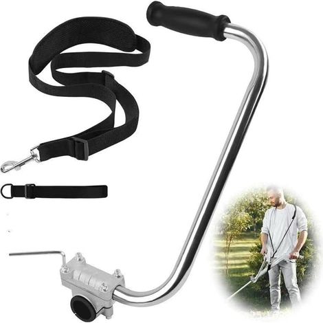 Ergonomischer Unkrautstecher-Griff, 1 Set, Metall-Unkrautstecher-Griff mit Schultergurt, Metall-Unkrautstecher-Griffverlängerung, Gartenwerkzeug, 1 Set (1/5)