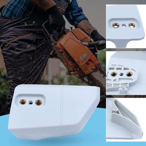 Protezione pignone con tendicatena per motosega STIHL MS170 MS180 017 018 MS210 MS230 MS250 021 023 025, ADEFOL Protezione catena + tendicatena + perno e dado 6 in 1 (1/4)