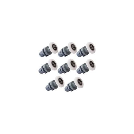 rodillos para puertas correderas de ducha de 19 mm para puertas de cristal de baño