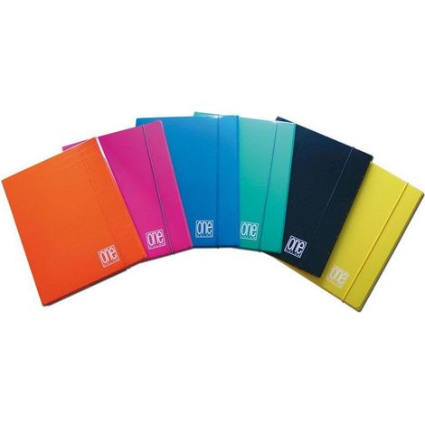 Blasetti One Color Three Flap Files carpeta de cartón A4 Multicolor
