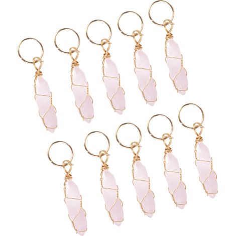Accessoires pour tresses, anneaux pour dreadlocks, bijoux de cheveux, embouts enroulés, pendentifs pour cheveux pour femmes et jeunes filles XK-1 (1/5)