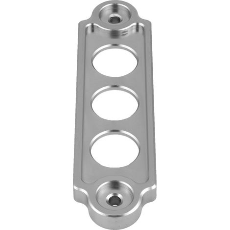 Serrure de Fixation Batterie Racing Anodisée pour HONDA CIVIC / CRX 1988-2000 (Argent) (1/5)
