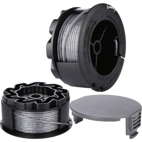 Spule Linie für BOSCH UniversalGrassCut Trimmer 18 18-26 18-260 F016800570 mit Abdeckung (2 stück)