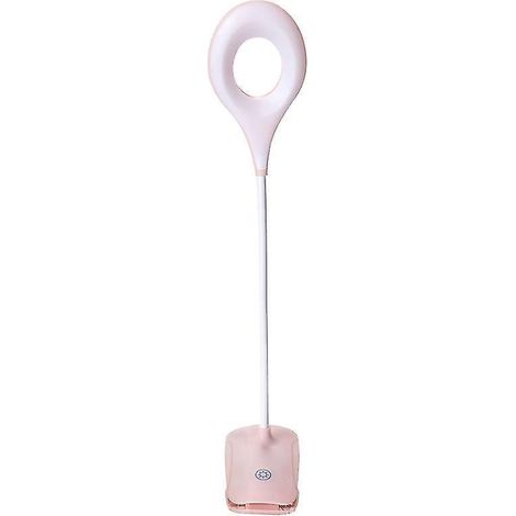 Pince lampe lit lampe de lecture pince avec capteur tactile, lampe de bureau lit enfant rose (1/5)