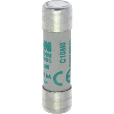 Cartouche fusible Eaton Eaton Bussman, 8A 10 x 38mm 500V c.a.
