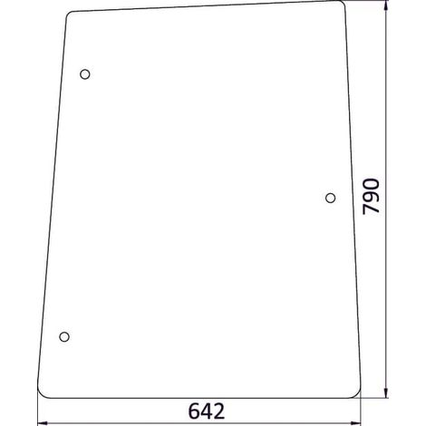 Finestrino laterale UNIVERSALE D6721 (1/2)