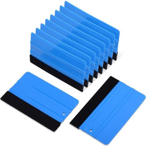 10-Piece Fiberglass Window Film Scraper Set - Window Film and Car Film Tools